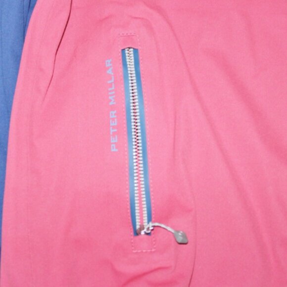 Excellent Peter Millar Hyperlight 3L Link Hoodie Waterproof Full Zip Jacket XL - Picture 6 of 10